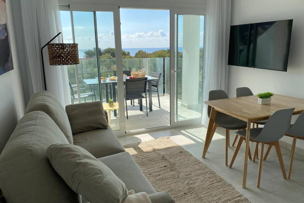 Sea View Apartment 6D With Pool In Canamel Beach 卡普德佩拉 外观 照片