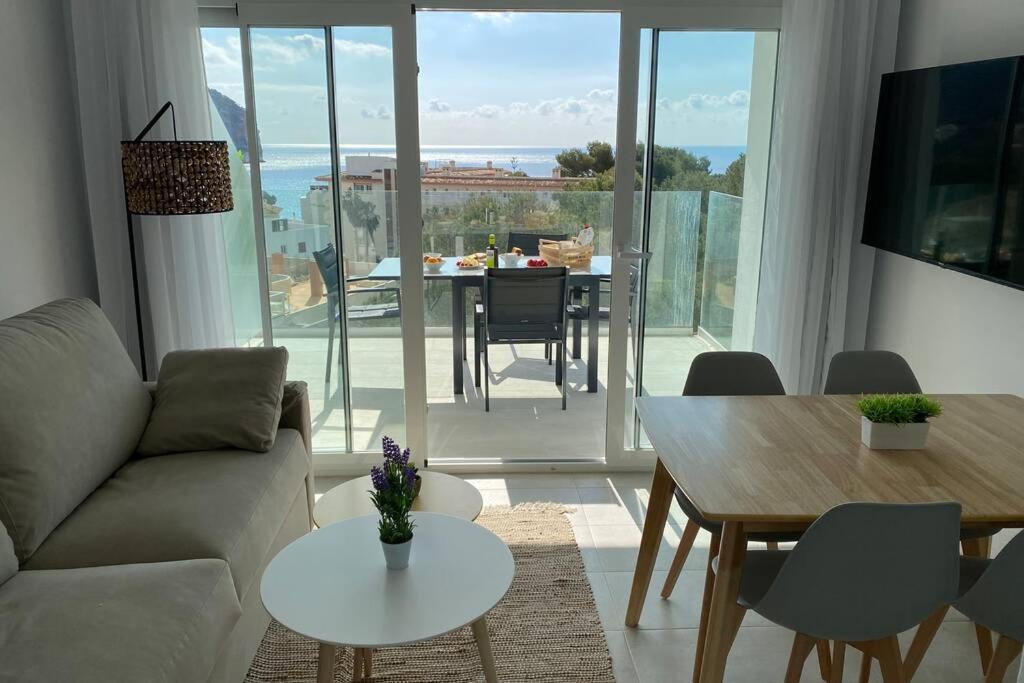 Sea View Apartment 6D With Pool In Canamel Beach 卡普德佩拉 外观 照片