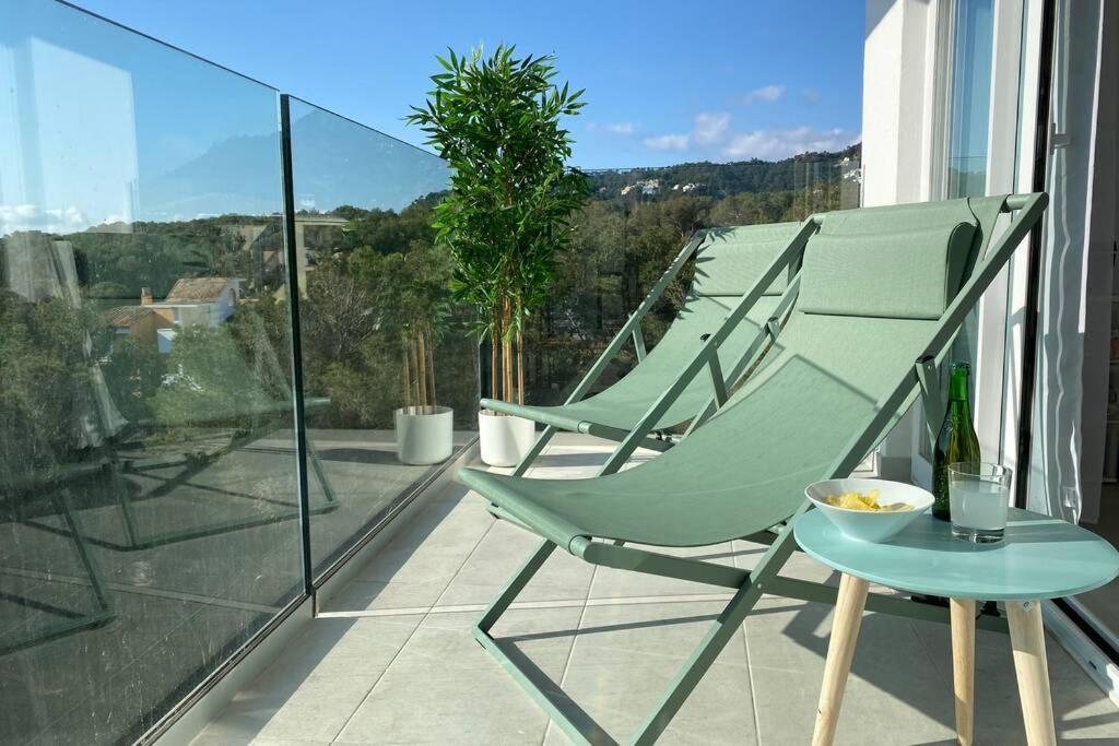Sea View Apartment 6D With Pool In Canamel Beach 卡普德佩拉 外观 照片