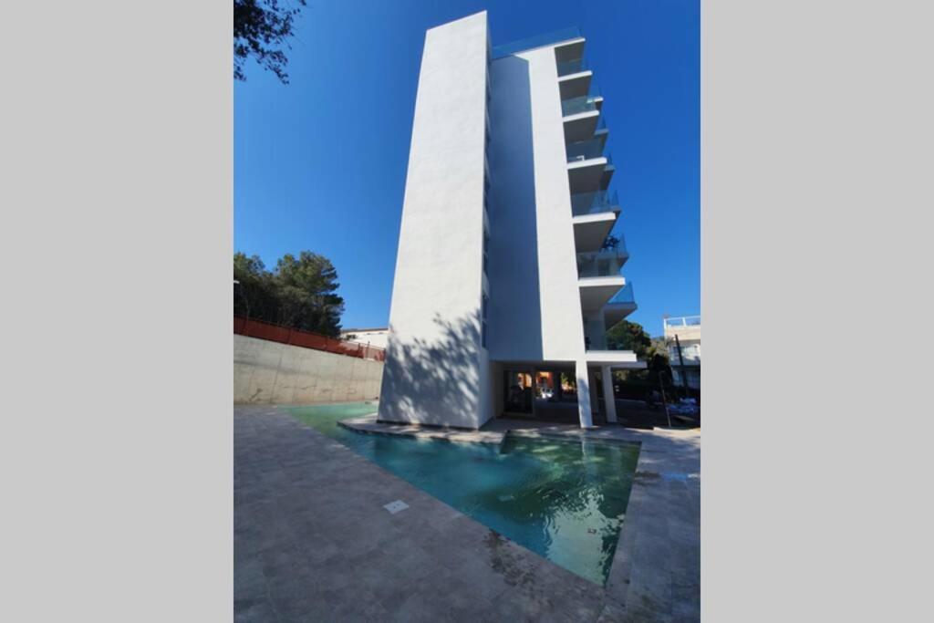 Sea View Apartment 6D With Pool In Canamel Beach 卡普德佩拉 外观 照片