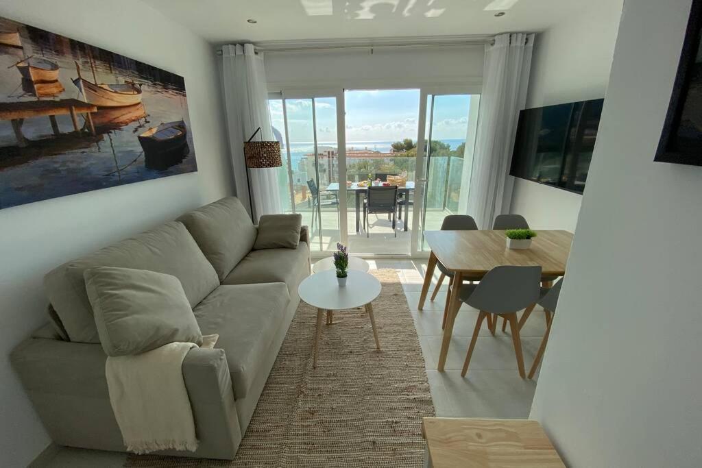 Sea View Apartment 6D With Pool In Canamel Beach 卡普德佩拉 外观 照片